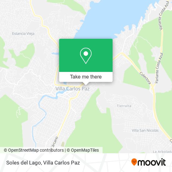 Soles del Lago map