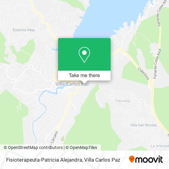 Fisioterapeuta-Patricia Alejandra map