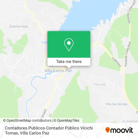 Contadores Publicos-Contador Público Vicichi Tomas map