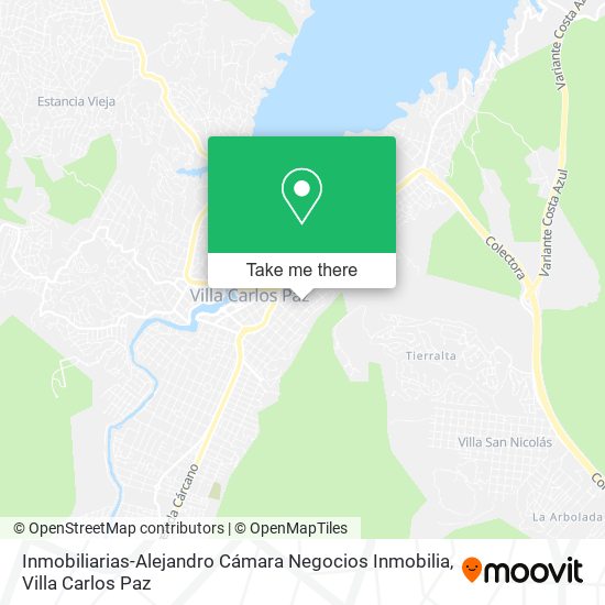 Inmobiliarias-Alejandro Cámara Negocios Inmobilia map