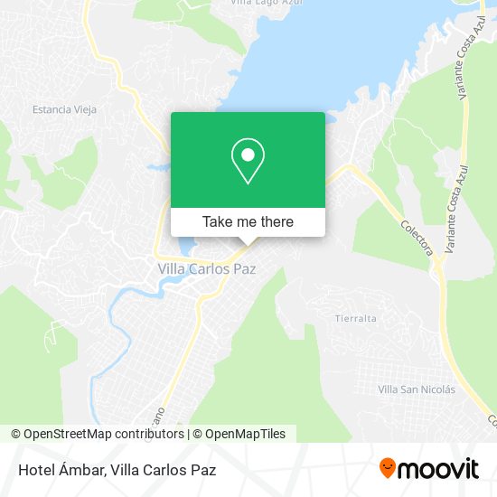 Hotel Ámbar map