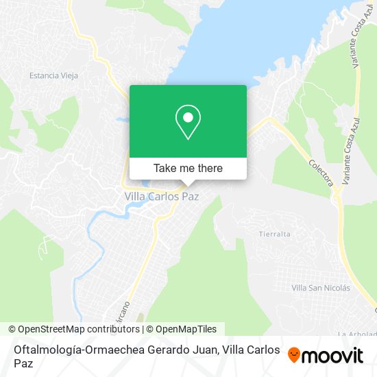 Oftalmología-Ormaechea Gerardo Juan map
