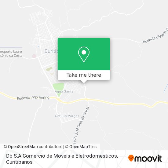 Db S.A Comercio de Moveis e Eletrodomesticos map