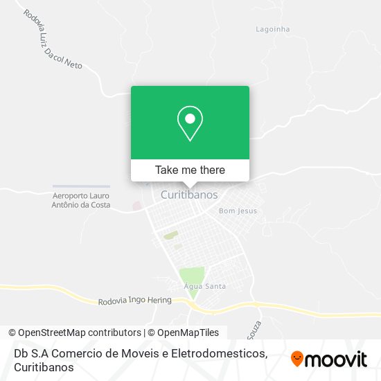 Db S.A Comercio de Moveis e Eletrodomesticos map