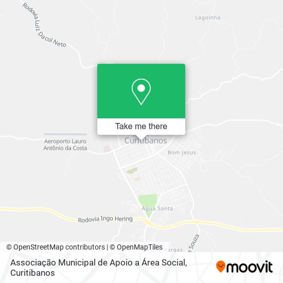 Mapa Associação Municipal de Apoio a Área Social