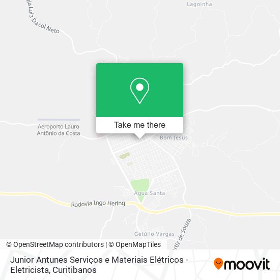 Junior Antunes Serviços e Materiais Elétricos - Eletricista map