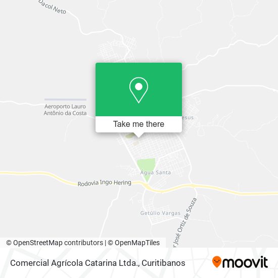 Comercial Agrícola Catarina Ltda. map