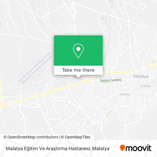 Malatya Eğitim Ve Araştırma Hastanesi map