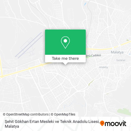 Şehit Gökhan Ertan Mesleki ve Teknik Anadolu Lisesi map