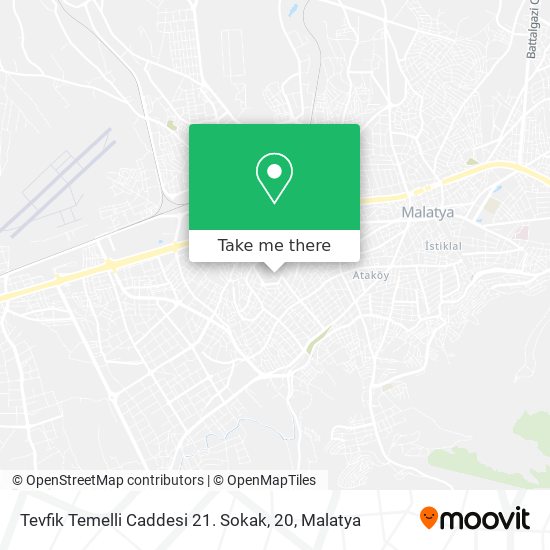 Tevfik Temelli Caddesi 21. Sokak, 20 map