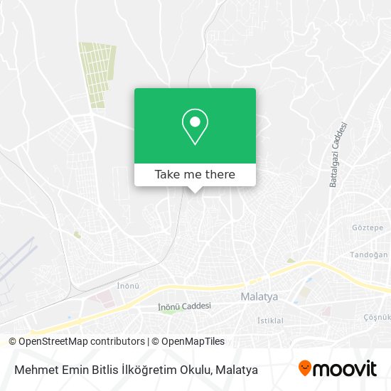 Mehmet Emin Bitlis İlköğretim Okulu map