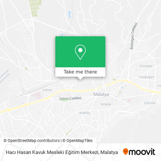 Hacı Hasan Kavuk Mesleki Eğitim Merkezi map