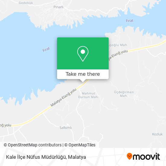 Kale İlçe Nüfus Müdürlüğü map