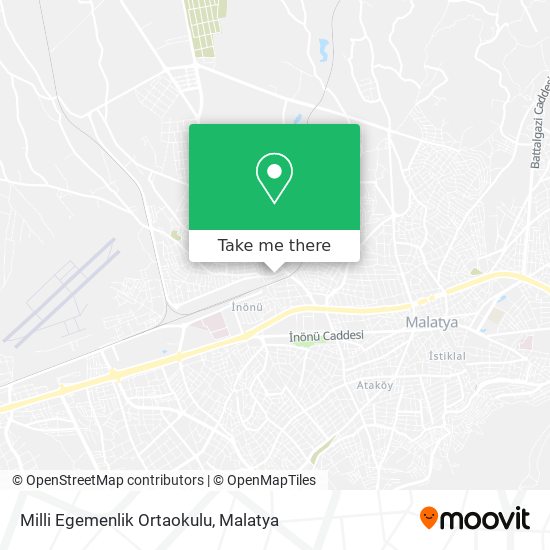 Milli Egemenlik Ortaokulu map