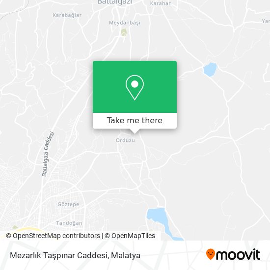Mezarlık Taşpınar Caddesi map