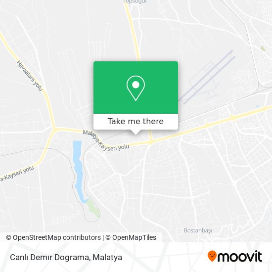 Canlı Demır Dograma map
