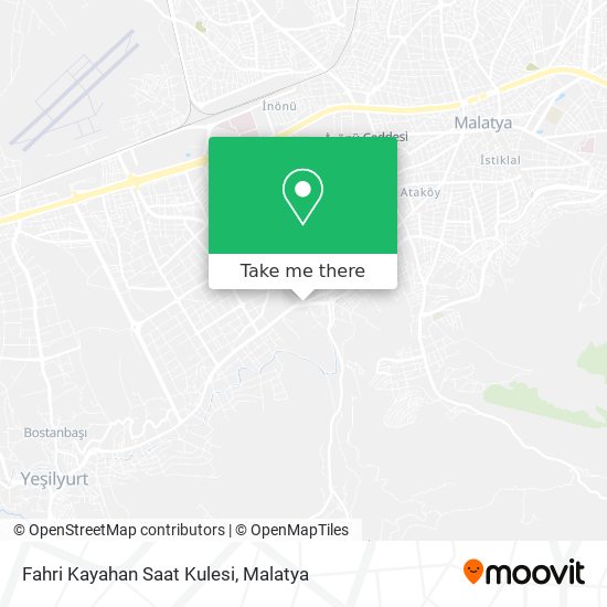 Fahri Kayahan Saat Kulesi map