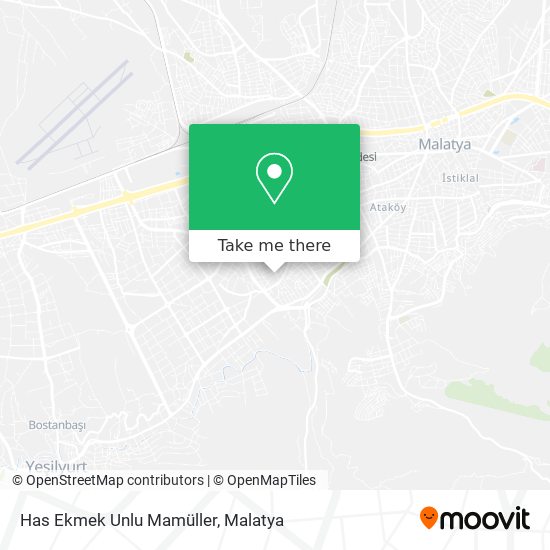 Has Ekmek Unlu Mamüller map