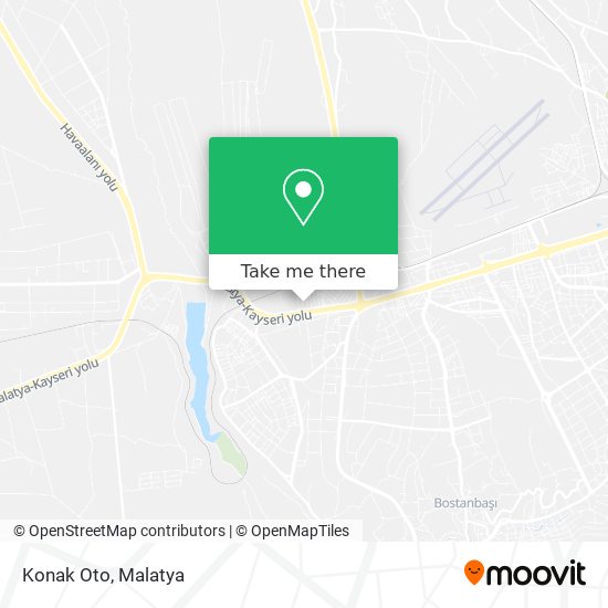 Konak Oto map