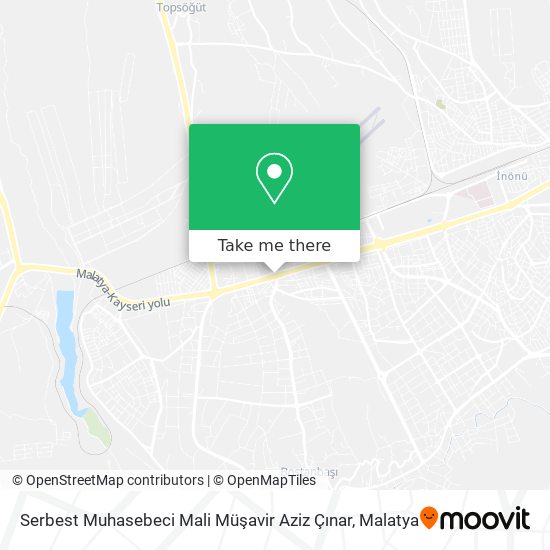 Serbest Muhasebeci Mali Müşavir Aziz Çınar map