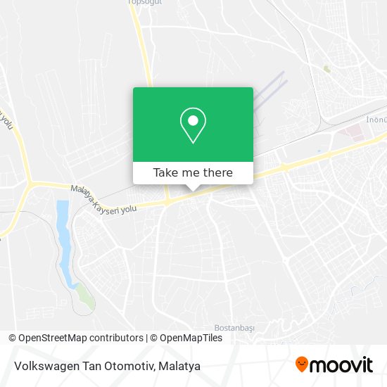 Volkswagen Tan Otomotiv map