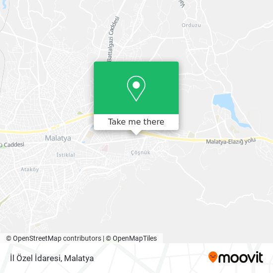 İl Özel İdaresi map