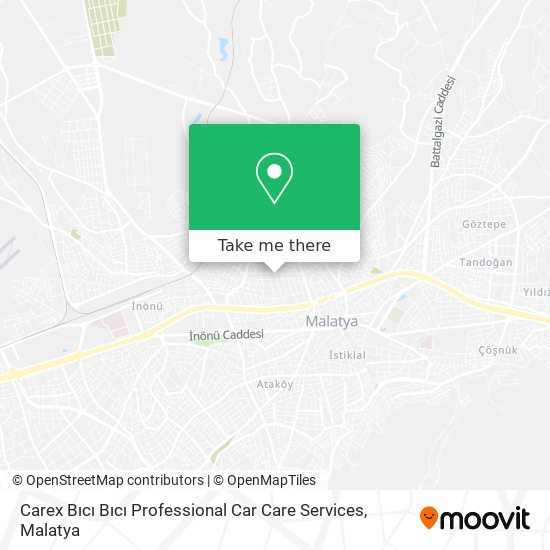 Carex Bıcı Bıcı Professional Car Care Services map