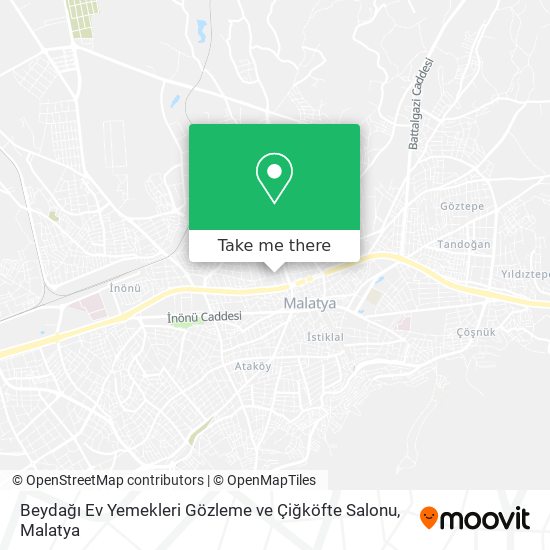 Beydağı Ev Yemekleri Gözleme ve Çiğköfte Salonu map