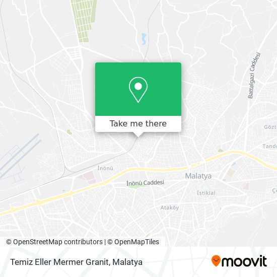 Temiz Eller Mermer Granit map