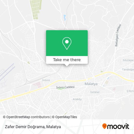 Zafer Demir Doğrama map