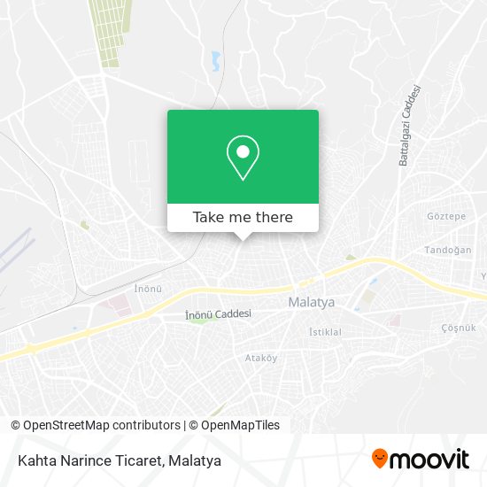 Kahta Narince Ticaret map