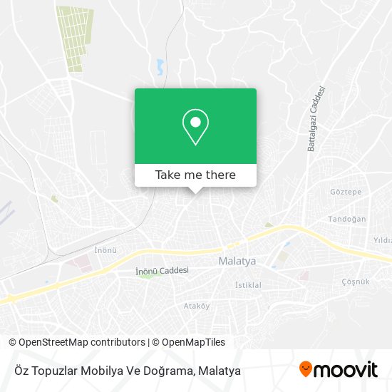 Öz Topuzlar Mobilya Ve Doğrama map