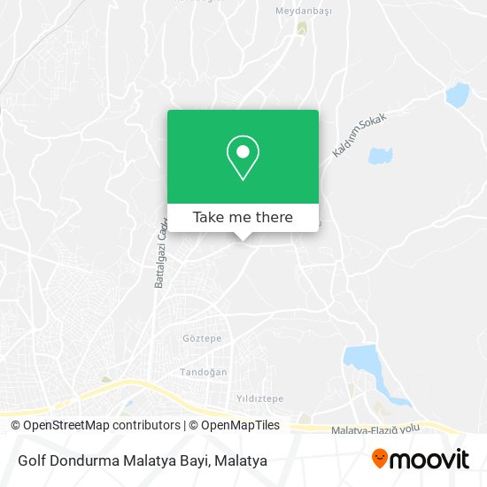 Golf Dondurma Malatya Bayi map