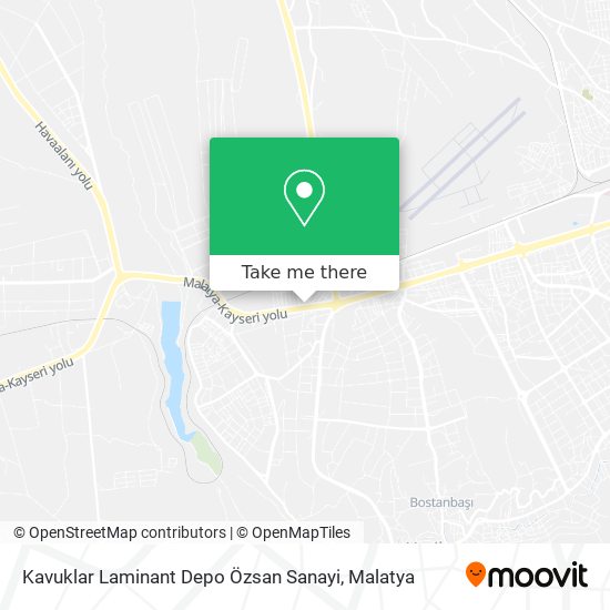 Kavuklar Laminant Depo Özsan Sanayi map