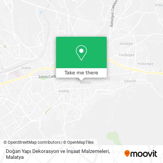 Doğan Yapı Dekorasyon ve İnşaat Malzemeleri map