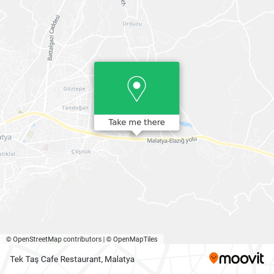 Tek Taş Cafe Restaurant map