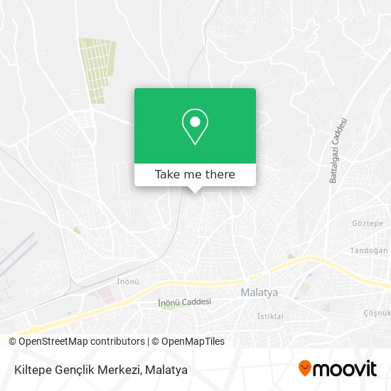 Kiltepe Gençlik Merkezi map