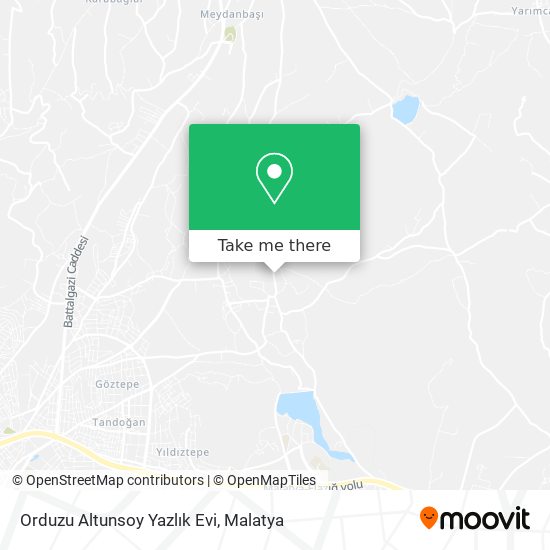 Orduzu Altunsoy Yazlık Evi map