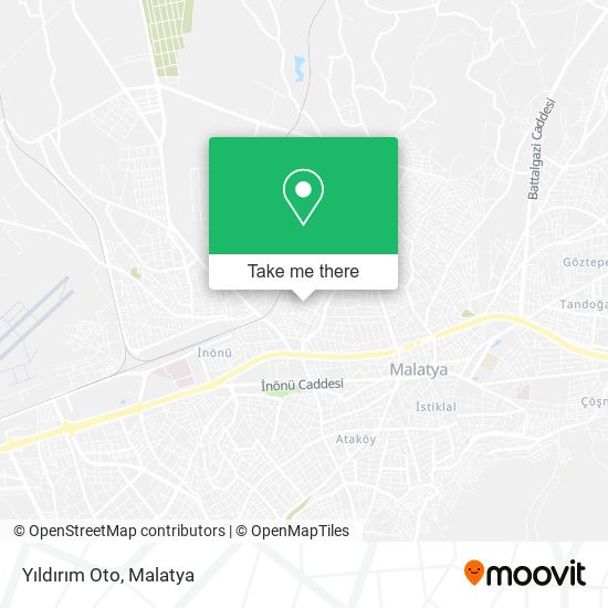 Yıldırım Oto map