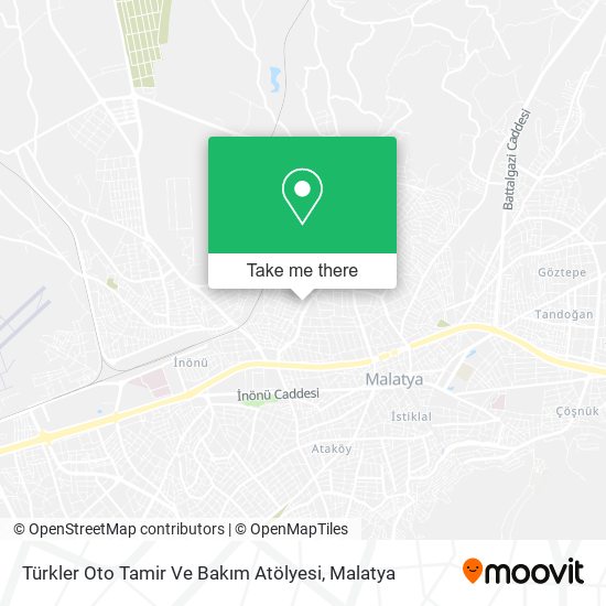 Türkler Oto Tamir Ve Bakım Atölyesi map