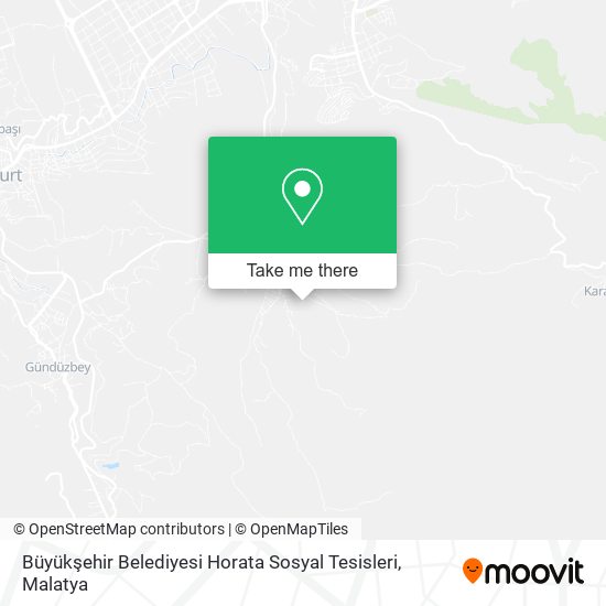 Büyükşehir Belediyesi Horata Sosyal Tesisleri map