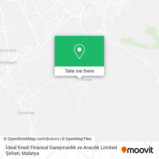 İdeal Kredi Finansal Danışmanlık ve Aracılık Limited Şirketi map