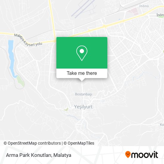Arma Park Konutları map