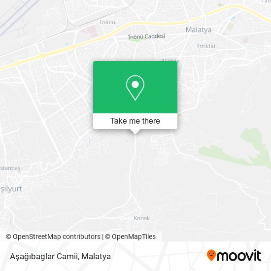 Aşağıbaglar Camii map