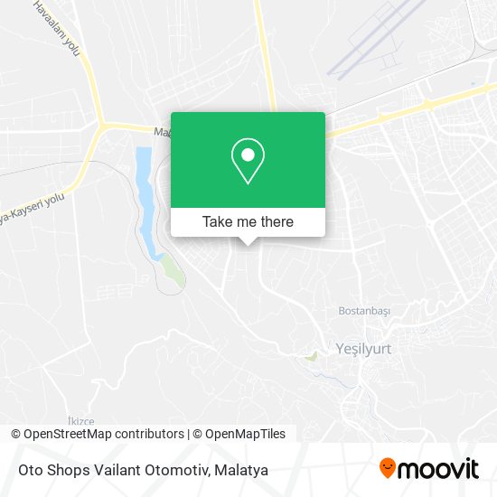 Oto Shops Vailant Otomotiv map