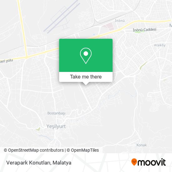 Verapark Konutları map