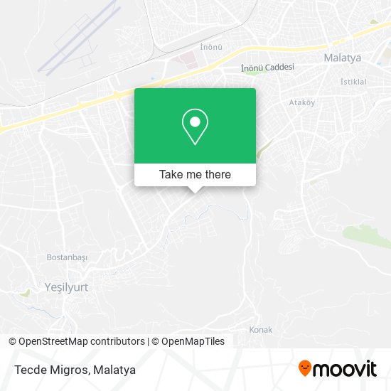 Tecde Migros map