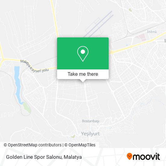 Golden Line Spor Salonu map