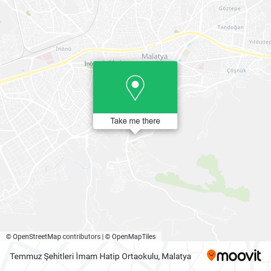 Temmuz Şehitleri İmam Hatip Ortaokulu map