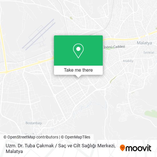 Uzm. Dr. Tuba Çakmak / Saç ve Cilt Sağlığı Merkezi map